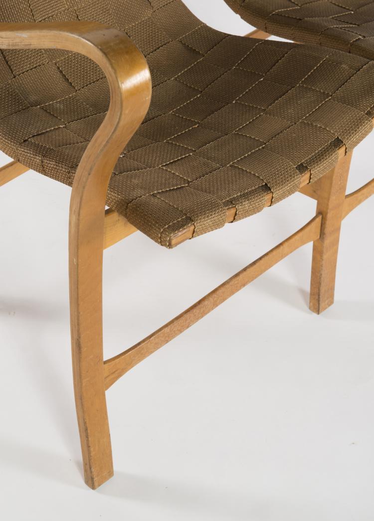 Bild 3 zu Objekt, 'Torparen' bench, c. 1942, Gustaf Axel Berg, V&auml;sby M&ouml;bel- och Inredningsfabrik, Upplands V&auml;sby, 166A 121