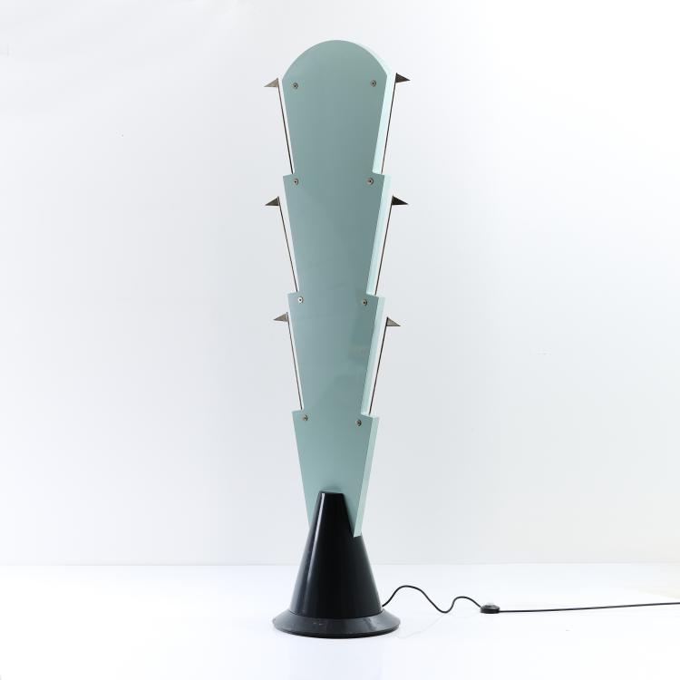 Hauptbild zu Objekt, 'Atomaria' light object, 1984, Alessandro Mendini, Zabro, Mailand, 166A 169