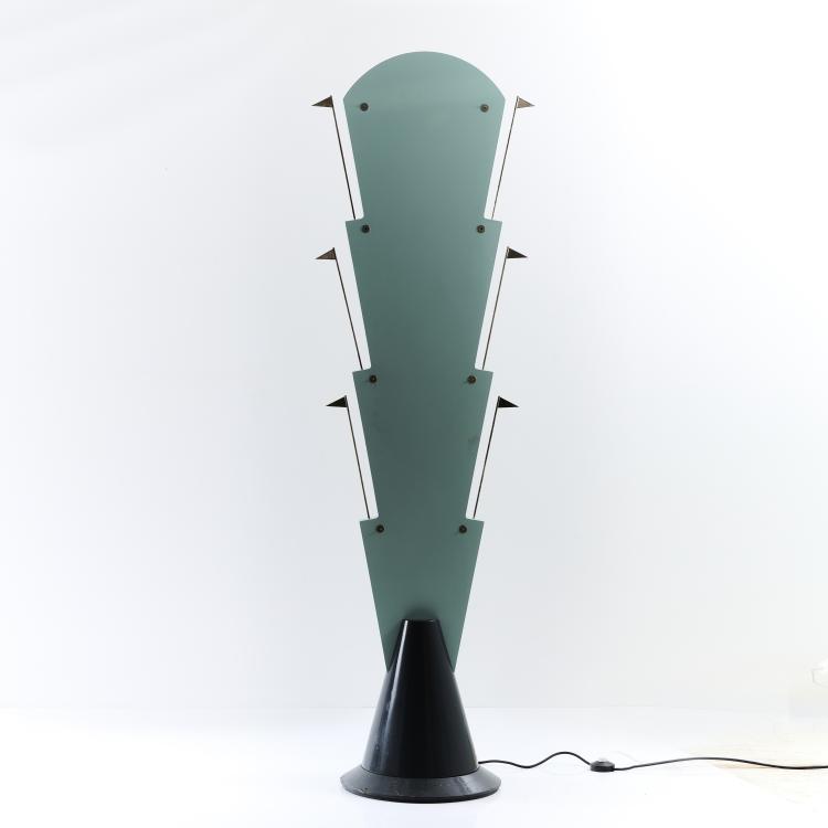 Bild 2 zu Objekt, 'Atomaria' light object, 1984, Alessandro Mendini, Zabro, Mailand, 166A 169