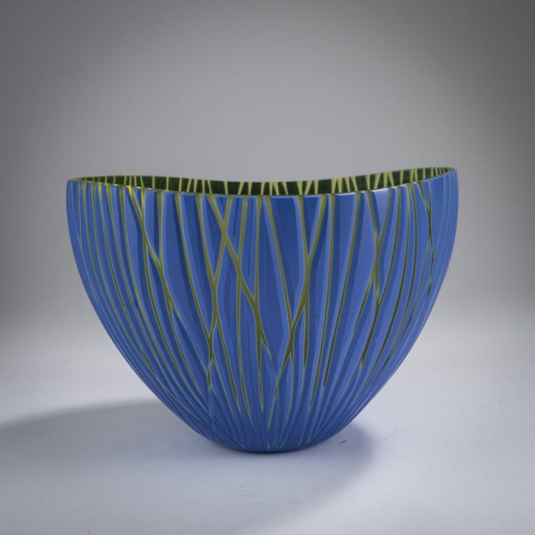 Bild 1 zu Objekt, 'Fili d'arianna' vase, 2000, Philip Baldwin,Monica Guggisberg, Venini & C., Murano, 167C 697