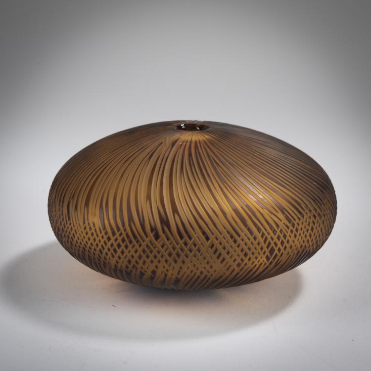 Bild 1 zu Objekt, Vase 'Topkapi', 1997, Philip Baldwin,Monica Guggisberg, Venini & C., Murano, 167C 698