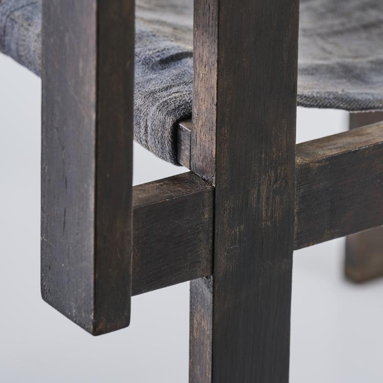 Bild 3 zu Objekt, 'ti 1a' wooden-slat chair, 1922-24, Marcel Breuer, Bauhaus, Weimar, 166A 50