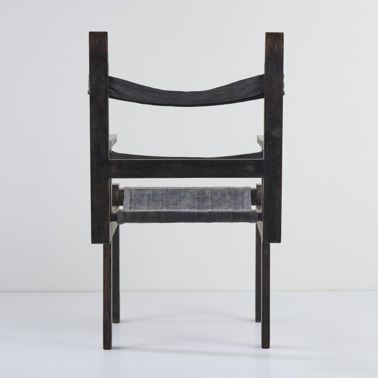 Bild 9 zu Objekt, 'ti 1a' wooden-slat chair, 1922-24, Marcel Breuer, Bauhaus, Weimar, 166A 50