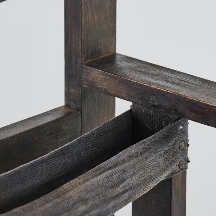 Bild 11 zu Objekt, 'ti 1a' wooden-slat chair, 1922-24, Marcel Breuer, Bauhaus, Weimar, 166A 50