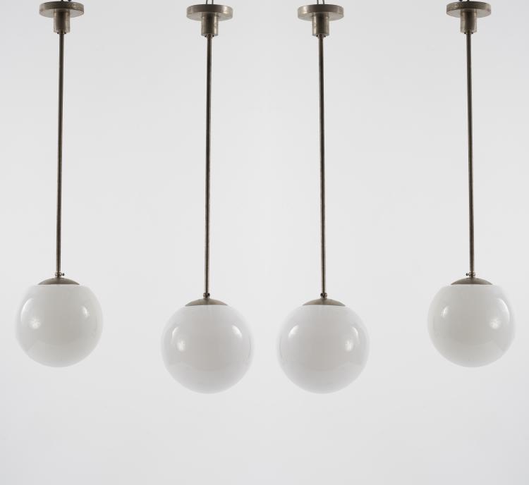 Hauptbild zu Objekt, Four ceiling lights, 1930s, Deutschland, 167B 356