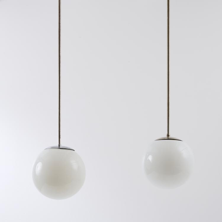 Bild 1 zu Objekt, Sechs Deckenleuchten, 1930er Jahre, Deutschland, 167B 357