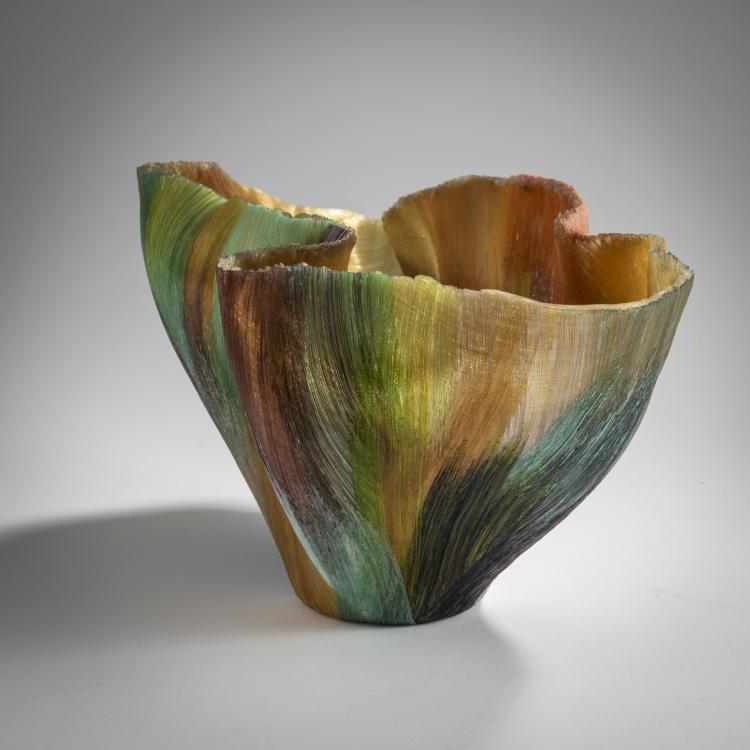Bild 1 zu Objekt, Unique vase, c. 1985, Mary Ann 'Toots' Zynsky, 166A 173