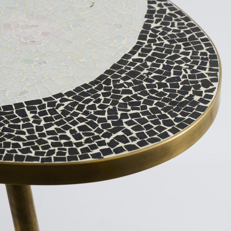 Bild 8 zu Objekt, Side table, 1950s, Berthold M&uuml;ller, M&uuml;ller, Berthold, Mosaik-Werkst&auml;tte, Oerlinghausen, 167B 475