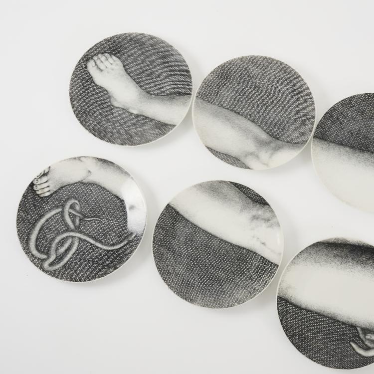 Bild 2 zu Objekt, Zw&ouml;lf Teller 'Eva', 1954, Piero Fornasetti, Fornasetti, Mailand, 166A 96