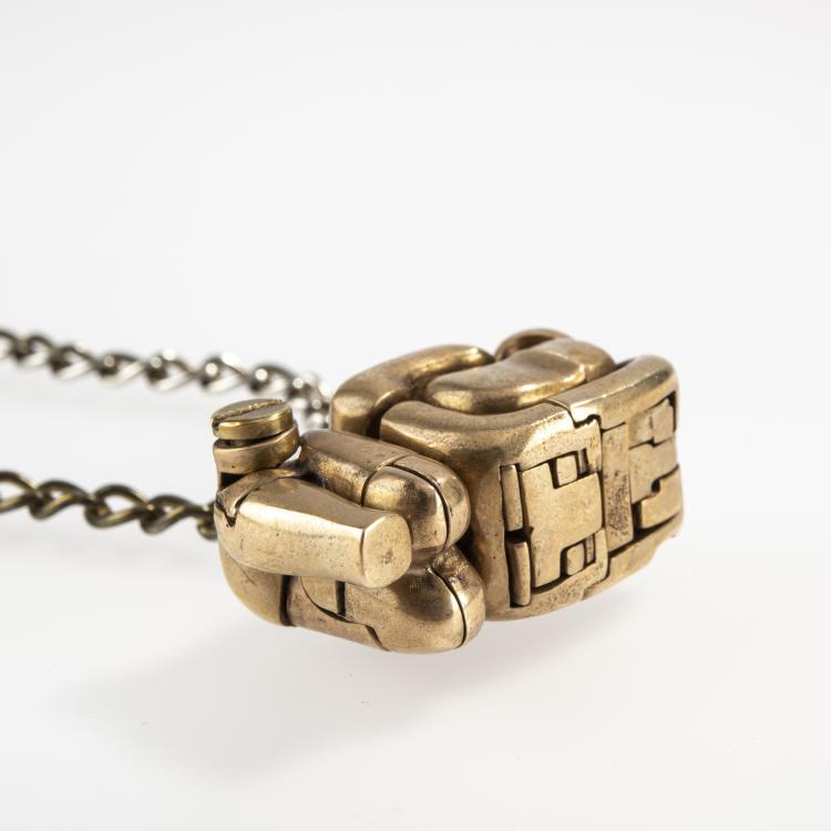 Bild 1 zu Objekt, 'Micro Maria, Opus 121' pendant/sculpture, around 1970, Miguel Berrocal, 166C 501