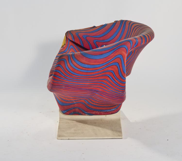 Bild 4 zu Objekt, 'Ribbon' lounge chair, 1966, Pierre Paulin, Artifort, Maastricht, 167B 548