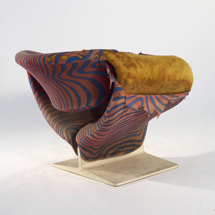 Bild 5 zu Objekt, 'Ribbon' lounge chair, 1966, Pierre Paulin, Artifort, Maastricht, 167B 548