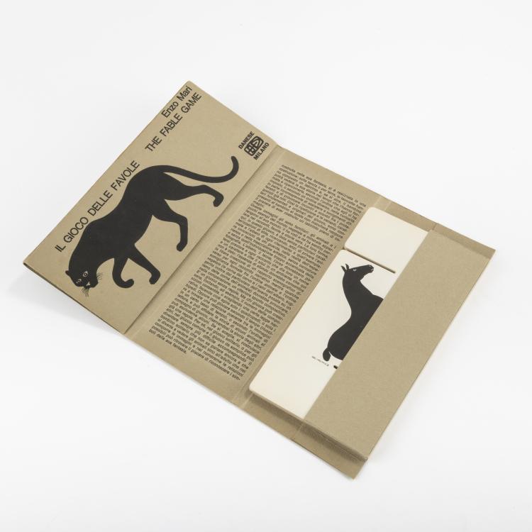 Hauptbild zu Objekt, 'The Fable Game' table game, 1965, Enzo Mari, Danese, Mailand: Lucini, Mailand, 167A 144