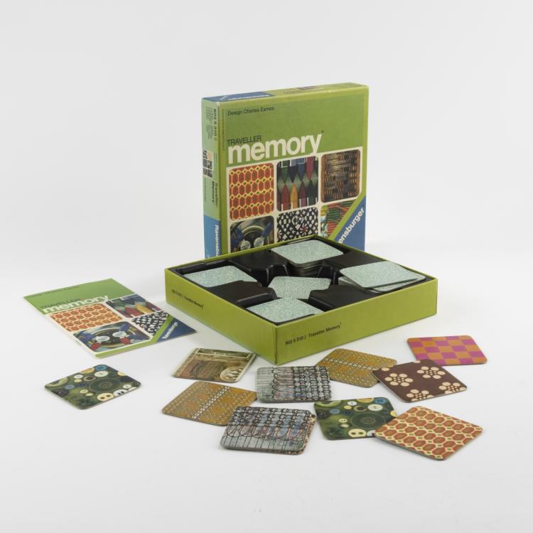 Hauptbild zu Objekt, Tischspiel 'Memory', 1974, Charles Eames, Otto Maier Verlag, Ravensburg., 167B 444