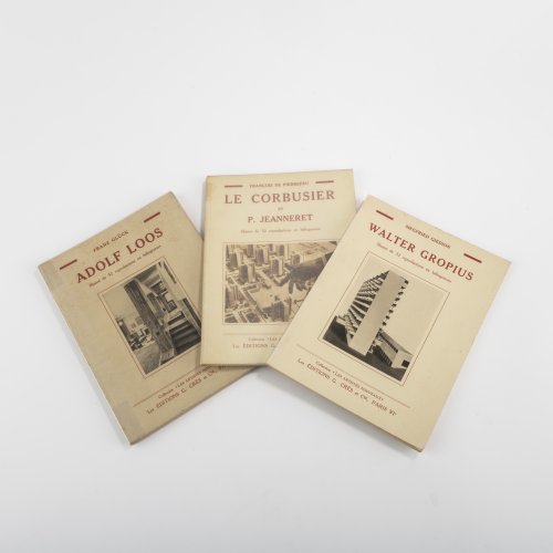 Three books from the 'Les Artistes Nouveau' collection, 1931/32