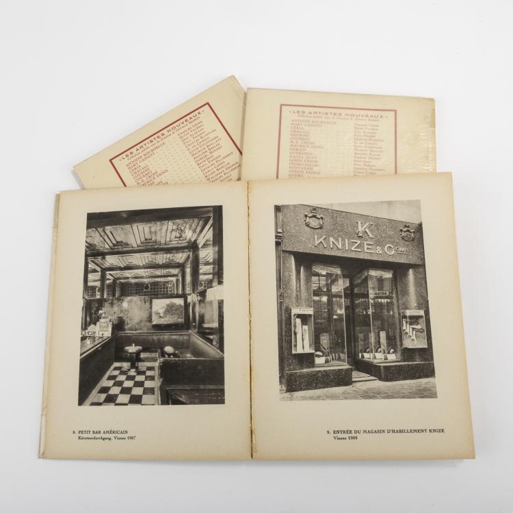 Bild 1 zu Objekt, Three books from the 'Les Artistes Nouveau' collection, 1931/32, Walter Gropius,Adolf Loos,Le Corbusier Charles-&Eacute;douard Jeanneret-Gris, Les Editions G. Cr&eacute;s & Cie., Paris, 167B 442