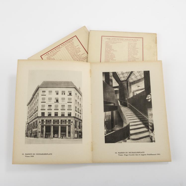 Bild 2 zu Objekt, Three books from the 'Les Artistes Nouveau' collection, 1931/32, Walter Gropius,Adolf Loos,Le Corbusier Charles-&Eacute;douard Jeanneret-Gris, Les Editions G. Cr&eacute;s & Cie., Paris, 167B 442
