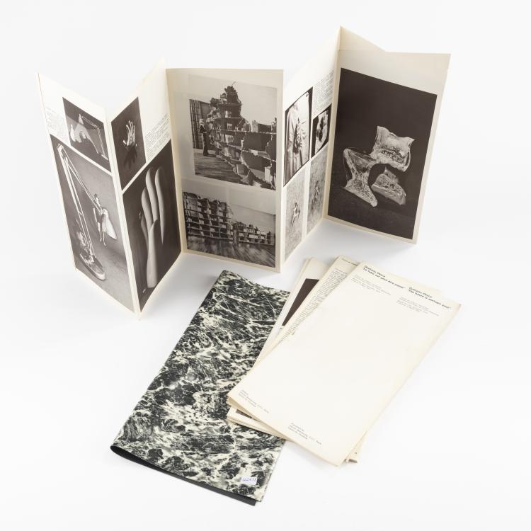 Hauptbild zu Objekt, Ausstellungskatalog: Le future est peut-&ecirc;tre pass&eacute;, 1975, Gaetano Pesce, 167A 243