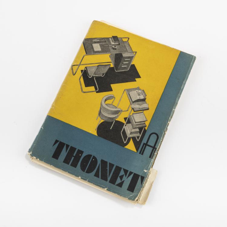 Hauptbild zu Objekt, Steckkarten-Katalog Thonet, 1930, Kurt Schmidt, Thonet, Frankenberg, 166A 54