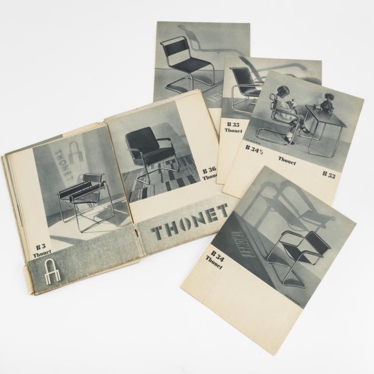Bild 1 zu Objekt, Steckkarten-Katalog Thonet, 1930, Kurt Schmidt, Thonet, Frankenberg, 166A 54