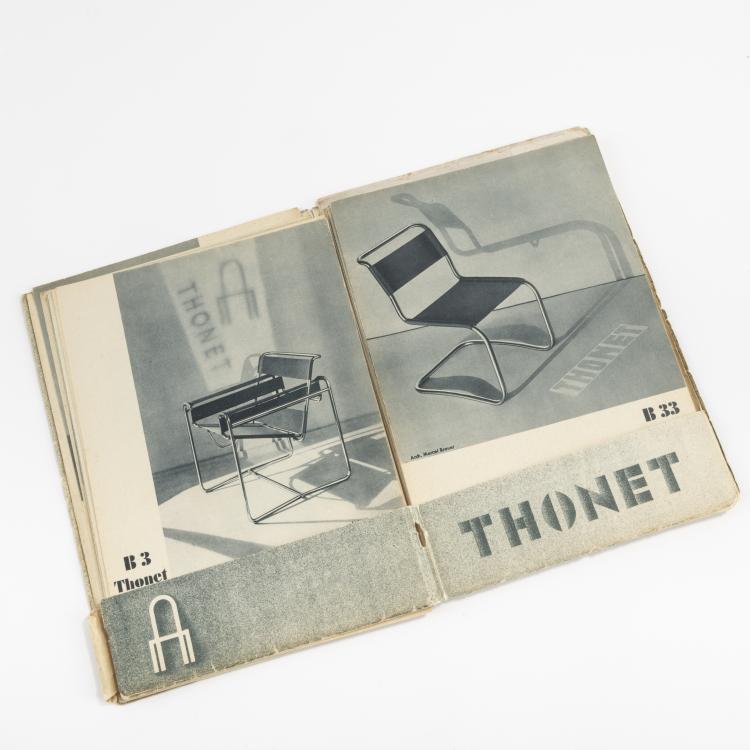 Bild 2 zu Objekt, Steckkarten-Katalog Thonet, 1930, Kurt Schmidt, Thonet, Frankenberg, 166A 54