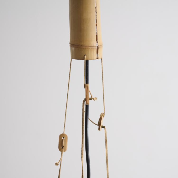 Bild 1 zu Objekt, 'Ju-Ku' ceiling light from the 'Uchiwa' series, 1973, Ingo Maurer, Maurer, Ingo, Design M, M&uuml;nchen, 166A 160