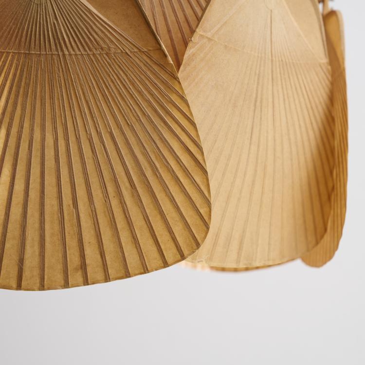 Bild 3 zu Objekt, 'Ju-Ku' ceiling light from the 'Uchiwa' series, 1973, Ingo Maurer, Maurer, Ingo, Design M, M&uuml;nchen, 166A 160