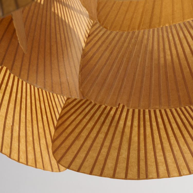 Bild 5 zu Objekt, 'Ju-Ku' ceiling light from the 'Uchiwa' series, 1973, Ingo Maurer, Maurer, Ingo, Design M, M&uuml;nchen, 166A 160