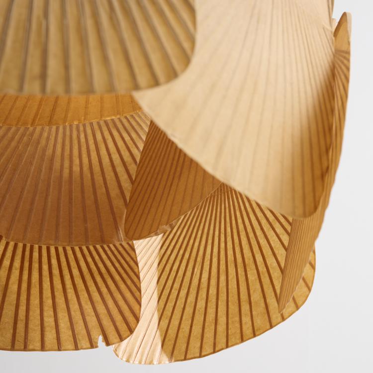 Bild 6 zu Objekt, 'Ju-Ku' ceiling light from the 'Uchiwa' series, 1973, Ingo Maurer, Maurer, Ingo, Design M, M&uuml;nchen, 166A 160