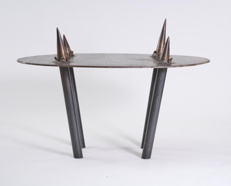 Bild 2 zu Objekt, Unique 'Spikes' desk, c. 1990, Mark H&uuml;bner, H&uuml;bner, Mark, 166A 174