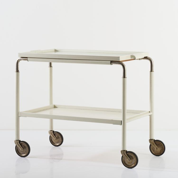 Hauptbild zu Objekt, Serving trolley, 1940s, Karl Andersson & S&ouml;ner, Huskvarna (zugeschrieben/attributed), 167B 380