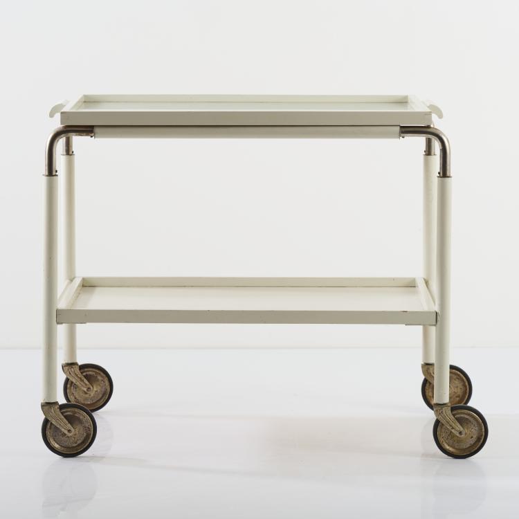 Bild 1 zu Objekt, Serving trolley, 1940s, Karl Andersson & S&ouml;ner, Huskvarna (zugeschrieben/attributed), 167B 380