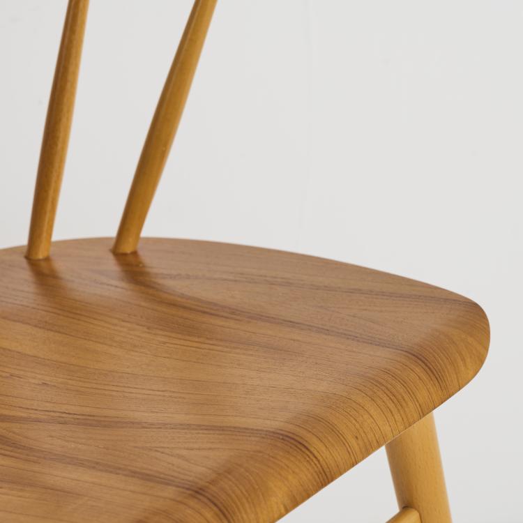 Bild 1 zu Objekt, 'Florett Nr. 150' bench, c. 1955, Ebbe Wigell, Br&ouml;derna Wigells Stolfabrik AB, Malmb&auml;ck, 167B 495