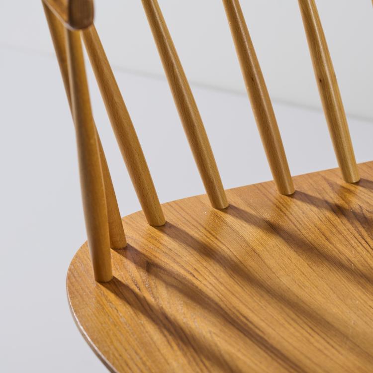 Bild 6 zu Objekt, 'Florett Nr. 150' bench, c. 1955, Ebbe Wigell, Br&ouml;derna Wigells Stolfabrik AB, Malmb&auml;ck, 167B 495