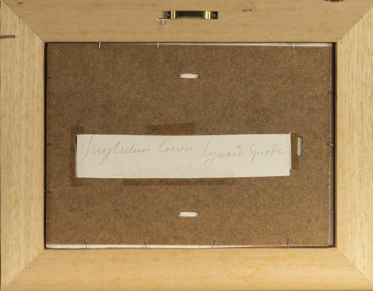 Bild 3 zu Objekt, Landscape depiction, around 1970s, Siegward Sprotte, 166B 335