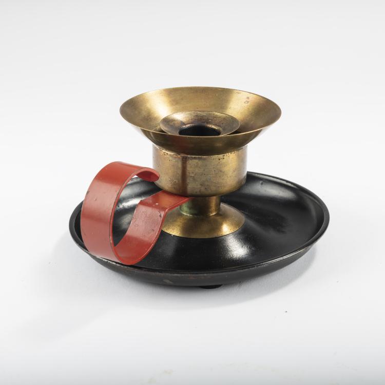 Bild 1 zu Objekt, Kerzenleuchter, 1929-32, Marianne Brandt, Ruppelwerk, Gotha, 166A 53