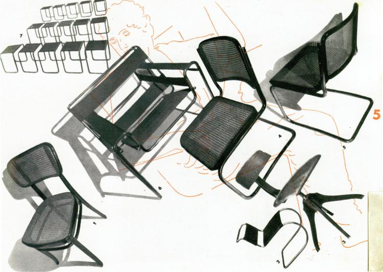 Bild 6 zu Objekt, 'Europa' chair, 1920s, Olympia B&uuml;romaschinenwerke A.G., Erfurt, 166A 45