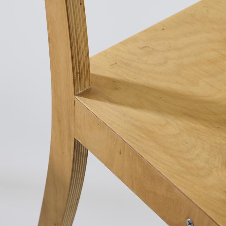 Bild 7 zu Objekt, Two 'Ply-Chair' chairs, 1988, Jasper Morrison, Vitra Design, Weil am Rhein, 167B 580