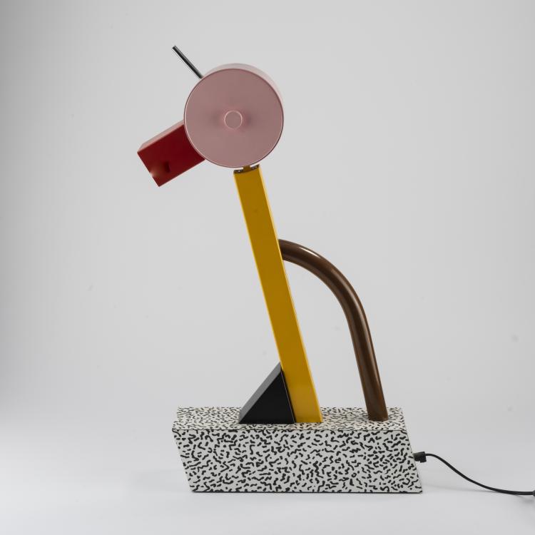 Bild 4 zu Objekt, 'Tahiti' table light, 1981, Ettore Sottsass, Memphis, Mailand, 166A 166