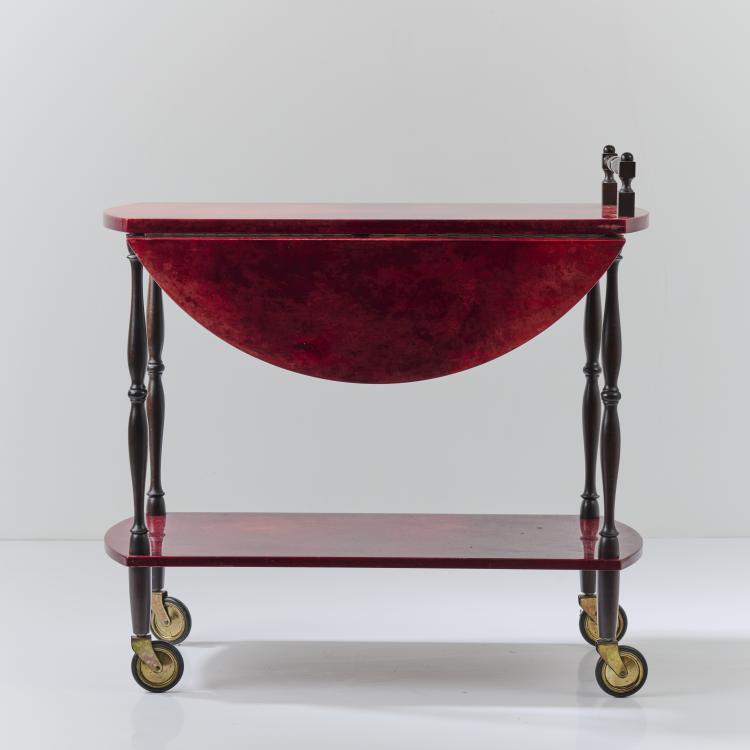 Bild 1 zu Objekt, Serving trolley, 1950s, Aldo Tura, Tura, Mailand, 166A 90