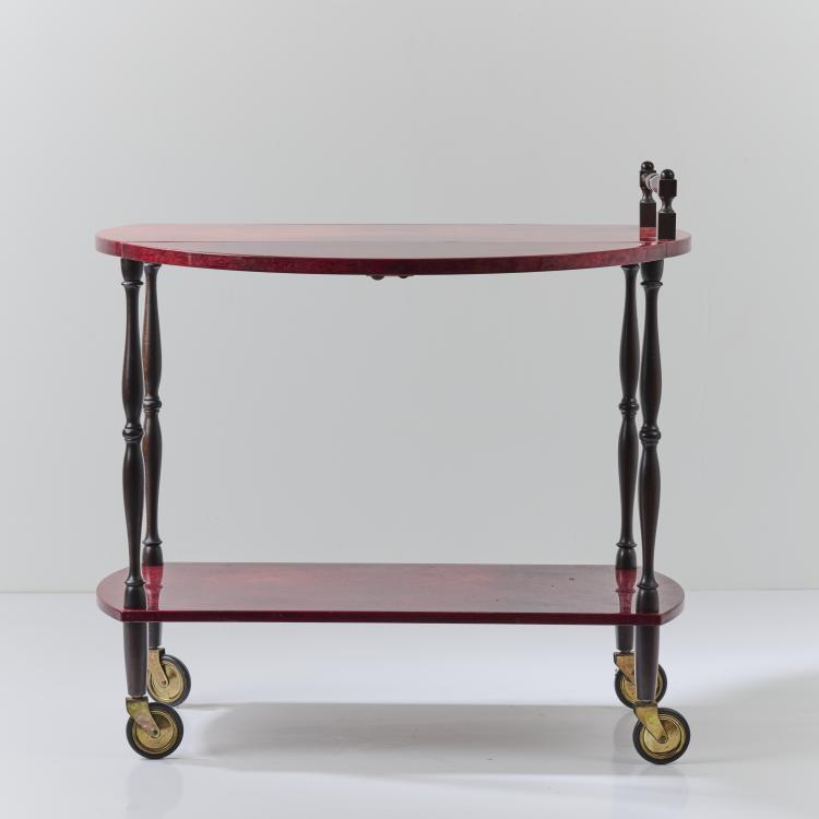 Bild 2 zu Objekt, Serving trolley, 1950s, Aldo Tura, Tura, Mailand, 166A 90