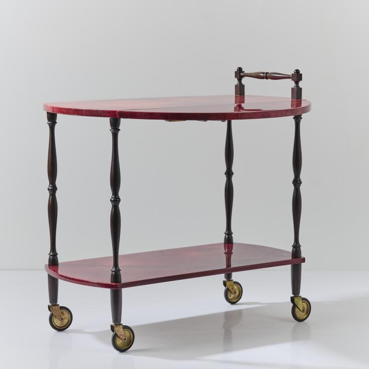 Bild 3 zu Objekt, Serving trolley, 1950s, Aldo Tura, Tura, Mailand, 166A 90