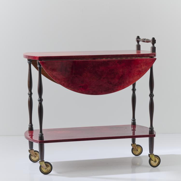 Bild 5 zu Objekt, Serving trolley, 1950s, Aldo Tura, Tura, Mailand, 166A 90