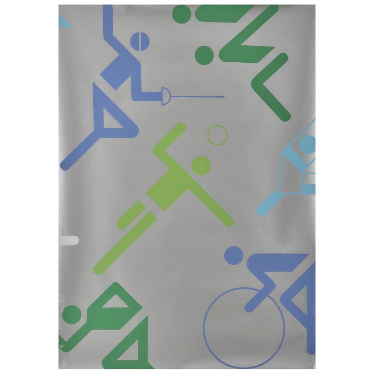 Hauptbild zu Objekt, Testdruck Olympische Spiele M&uuml;nchen: Piktogramme, 1972, Otl Aicher, 166B 283