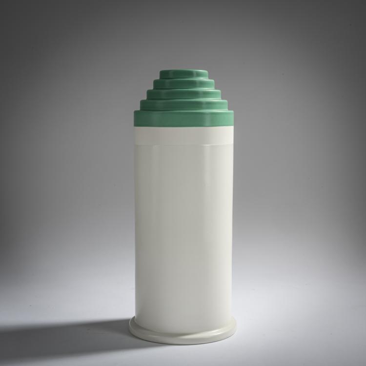 Hauptbild zu Objekt, 'Scalino Gradino' - '848' vase, 1958, Ettore Sottsass, Bitossi, Montelupo, 166A 103