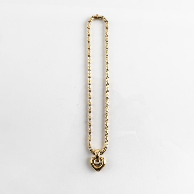 Hauptbild zu Objekt, Collier 'Double Heart', 2000er Jahre, Bulgari, Rom, 166D 572