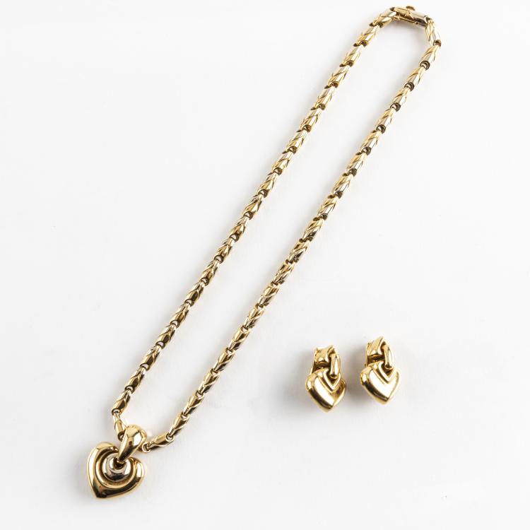 Bild 2 zu Objekt, Collier 'Double Heart', 2000er Jahre, Bulgari, Rom, 166D 572