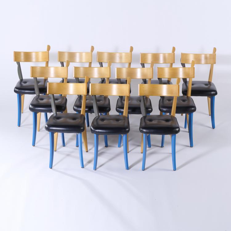 Bild 3 zu Objekt, 12 'Quasi Modo' chairs, 1990s, Anthologie Quartett, Bad Essen, 166A 162