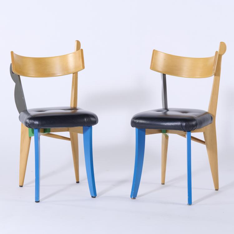 Bild 4 zu Objekt, 12 'Quasi Modo' chairs, 1990s, Anthologie Quartett, Bad Essen, 166A 162