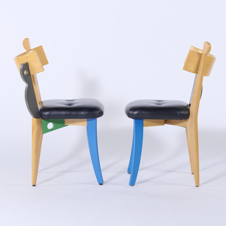 Bild 5 zu Objekt, 12 'Quasi Modo' chairs, 1990s, Anthologie Quartett, Bad Essen, 166A 162